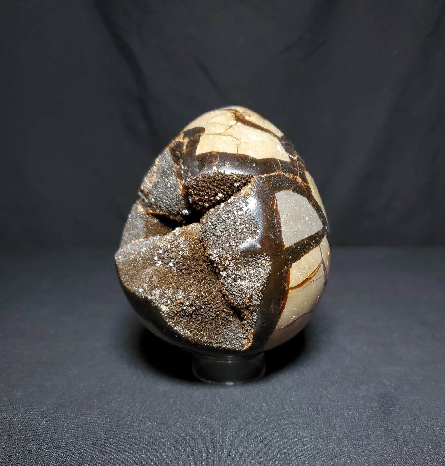 Druzy Septarian Egg