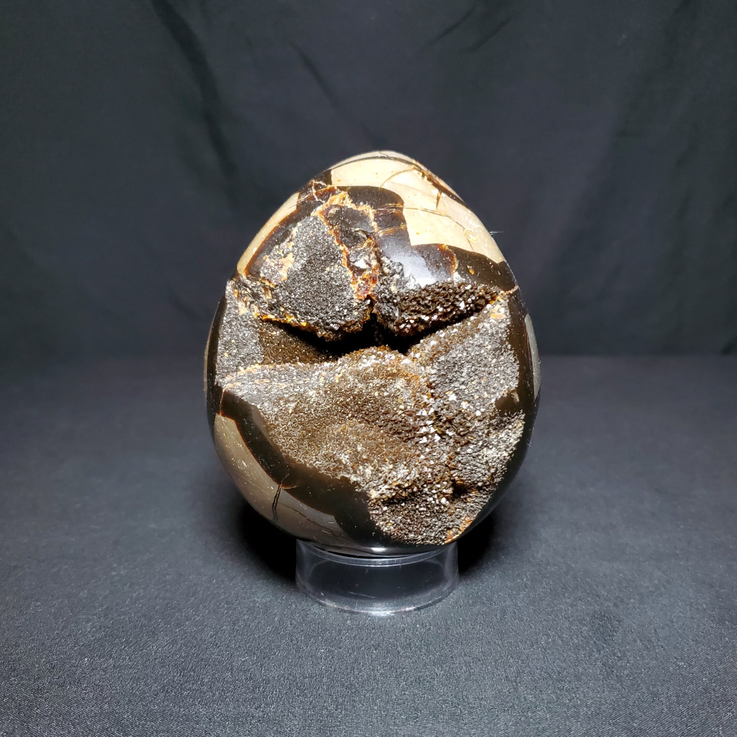 Druzy Septarian Egg