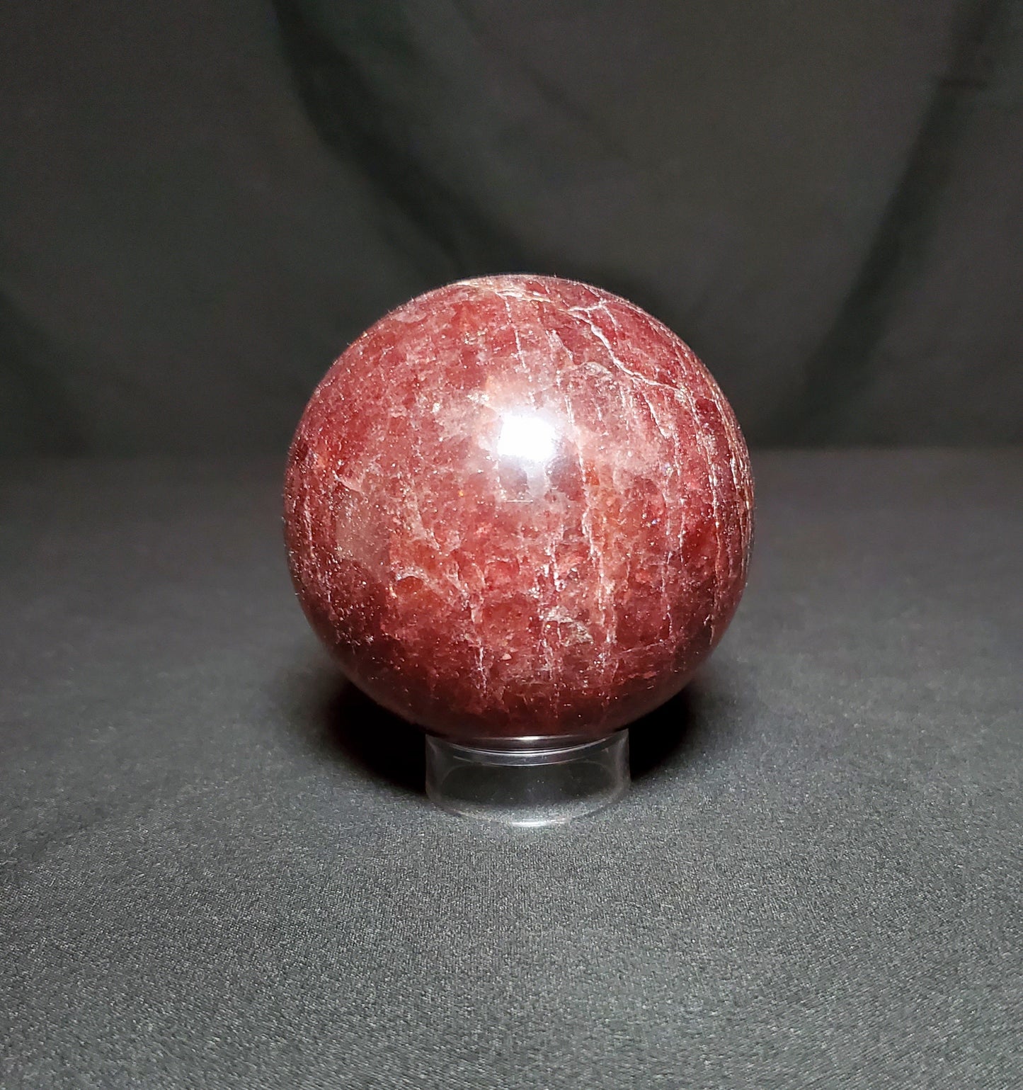 Strawberry Quartz Sphere