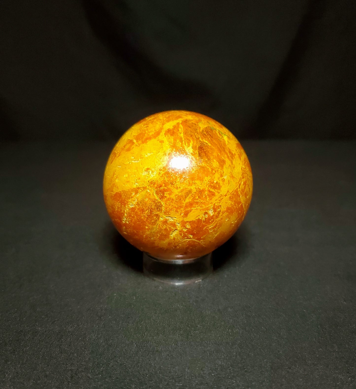 Realgar Jasper Sphere