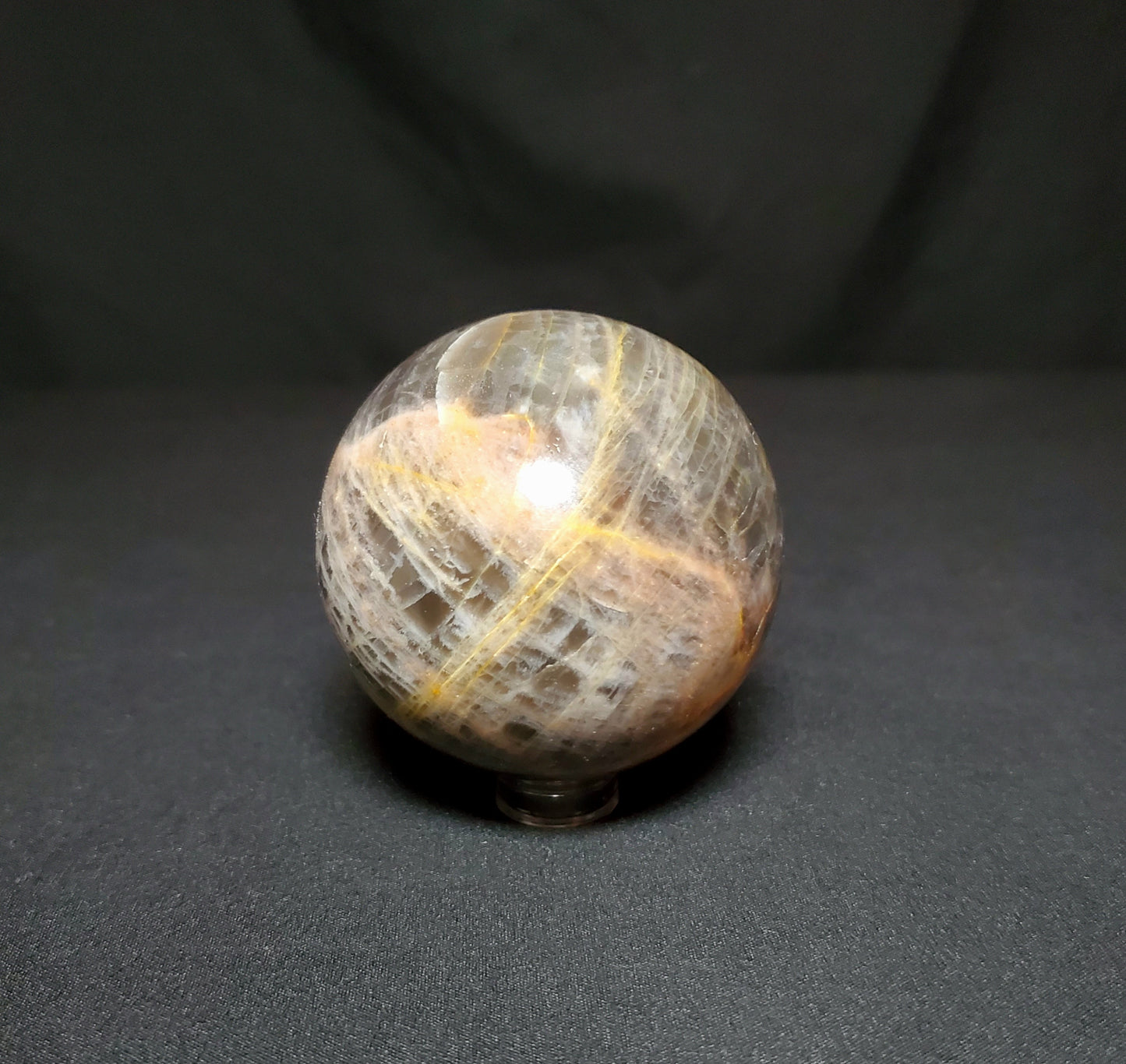 Black Moonstone Sphere