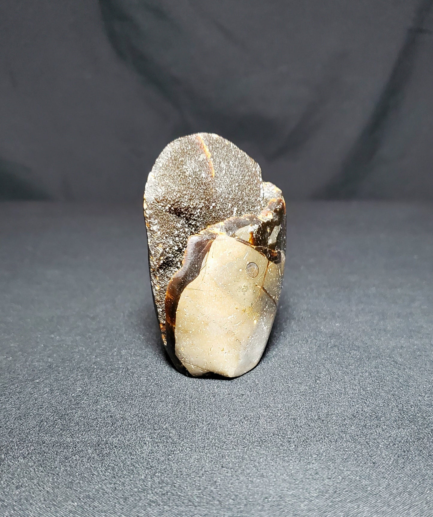 Druzy Septarian Egg