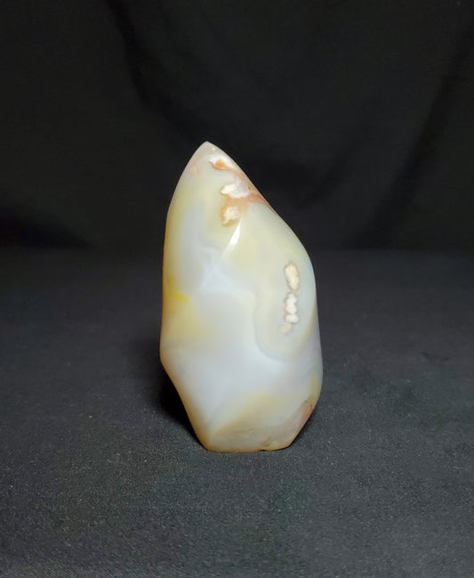 Flower Agate Flame Carving