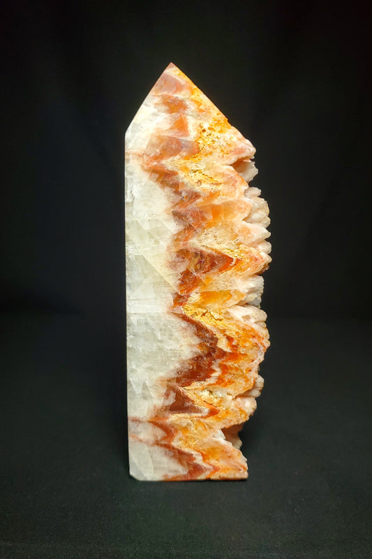 Red Calcite Tower
