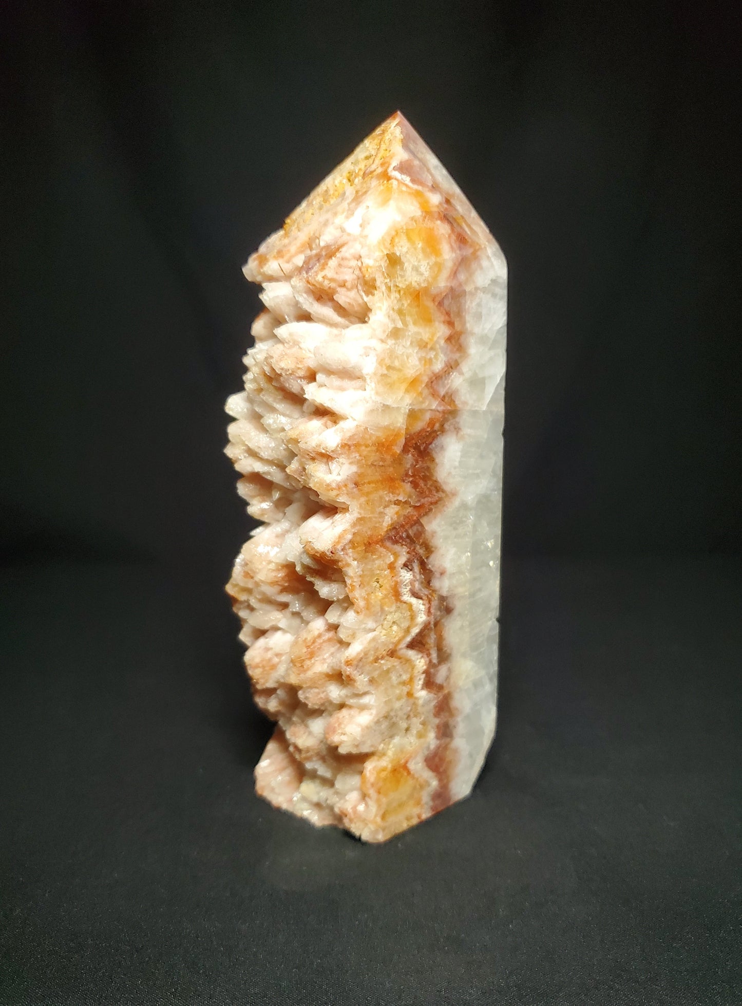Red Calcite Tower