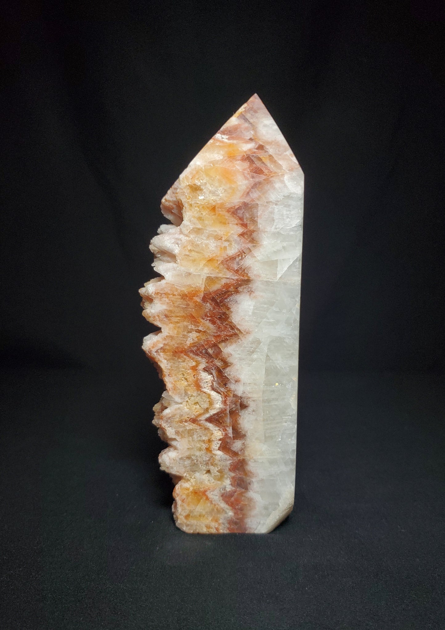 Red Calcite Tower