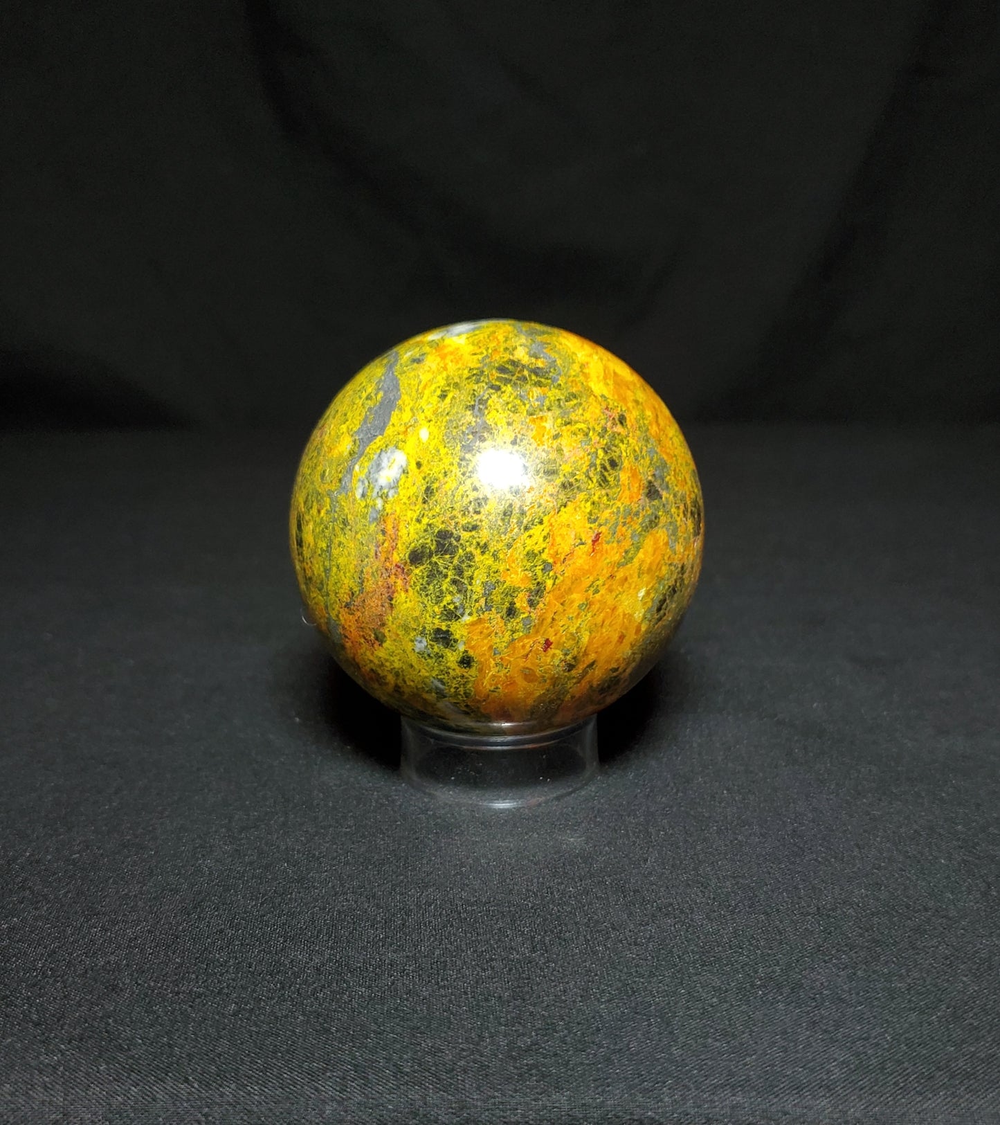 Realgar Jasper Sphere