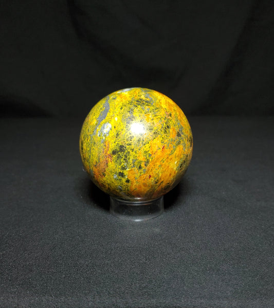 Realgar Jasper Sphere