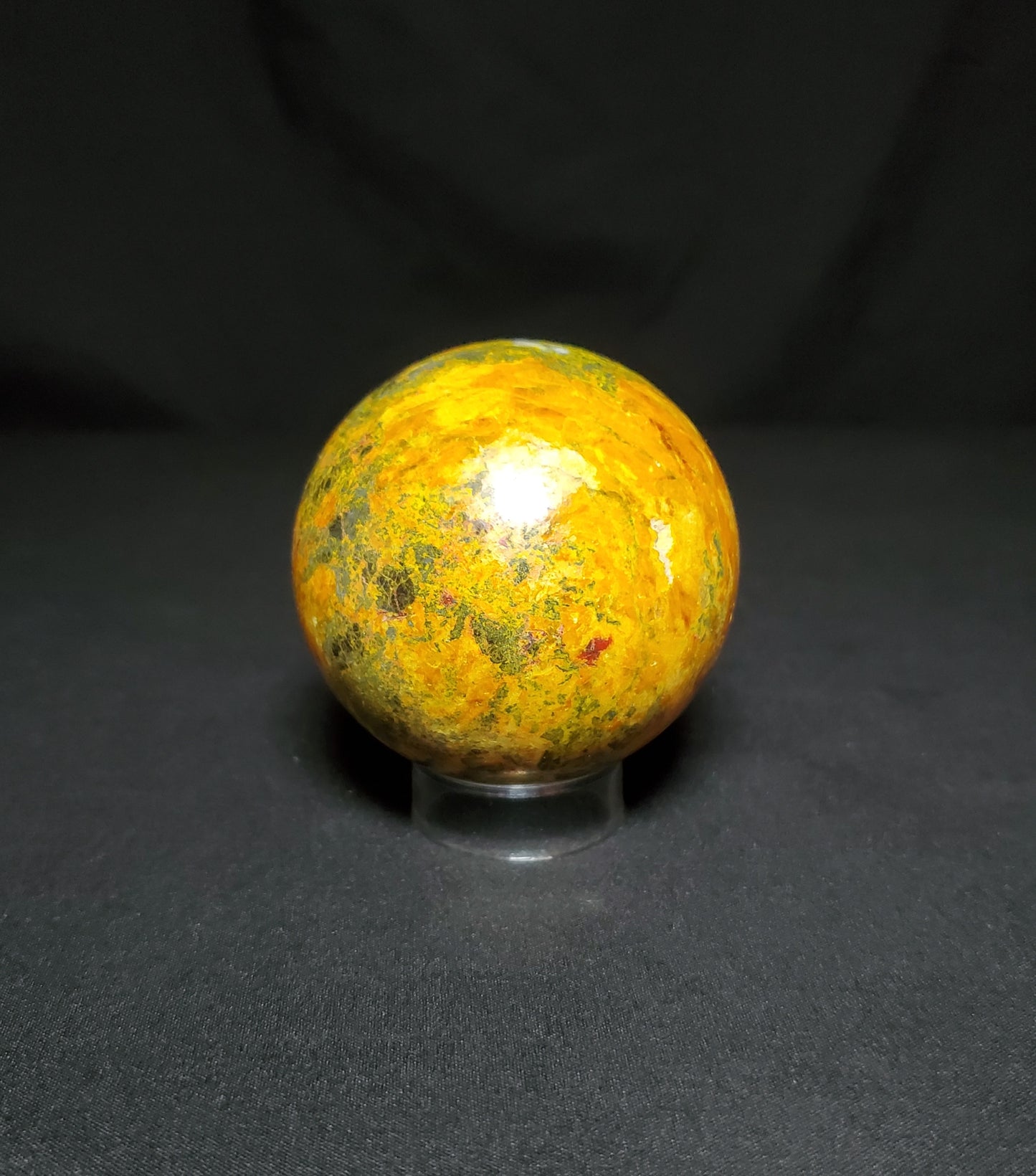 Realgar Jasper Sphere