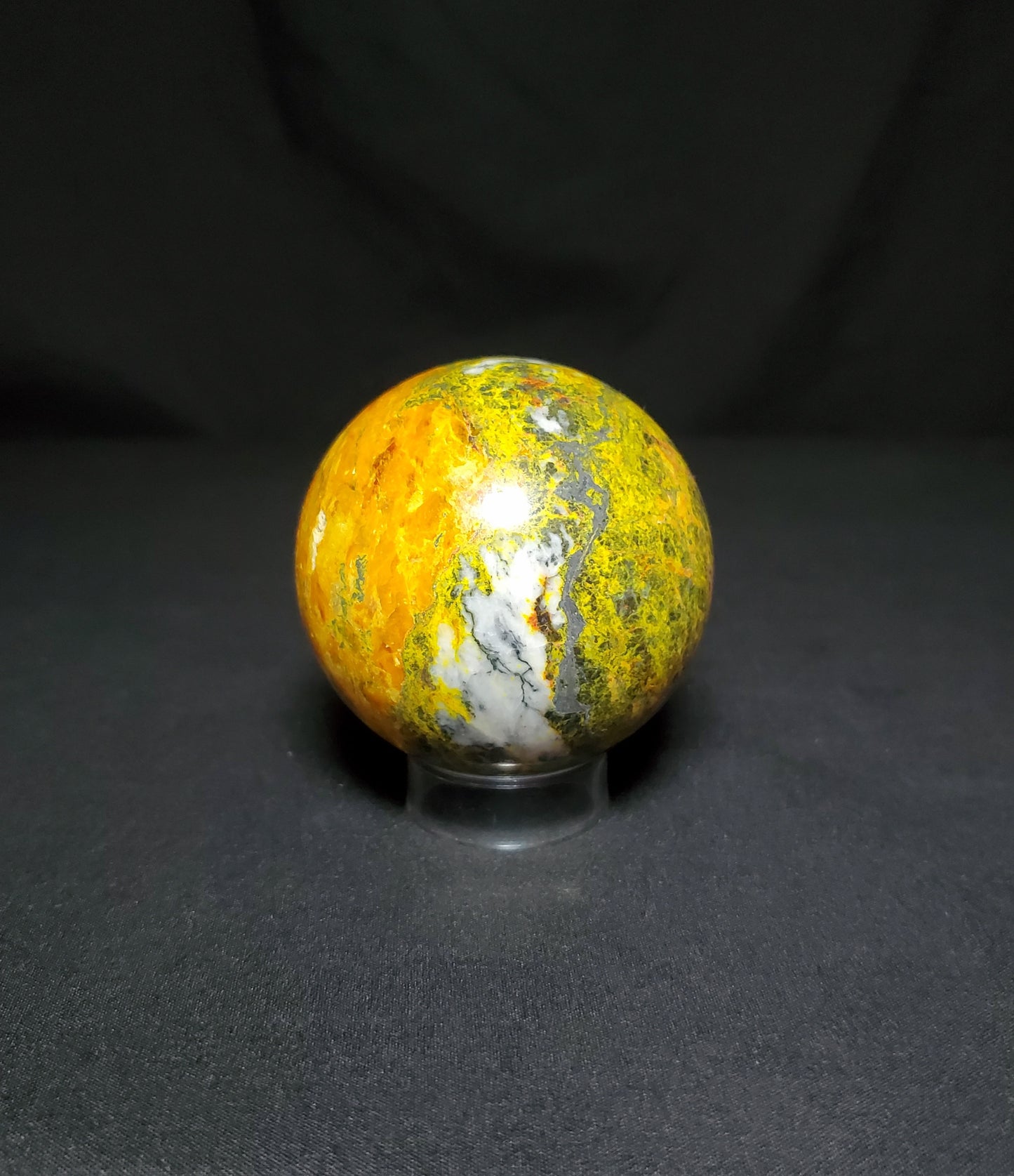 Realgar Jasper Sphere
