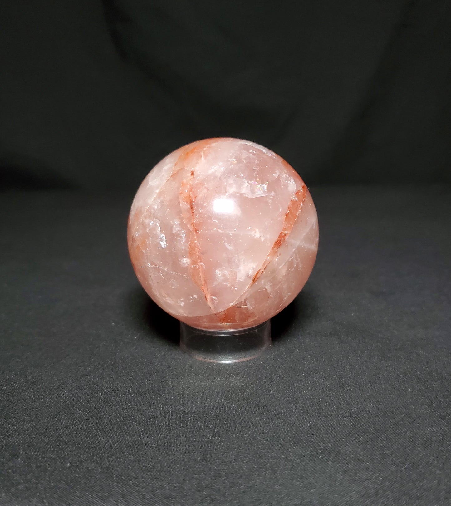 Fire Quartz Sphere