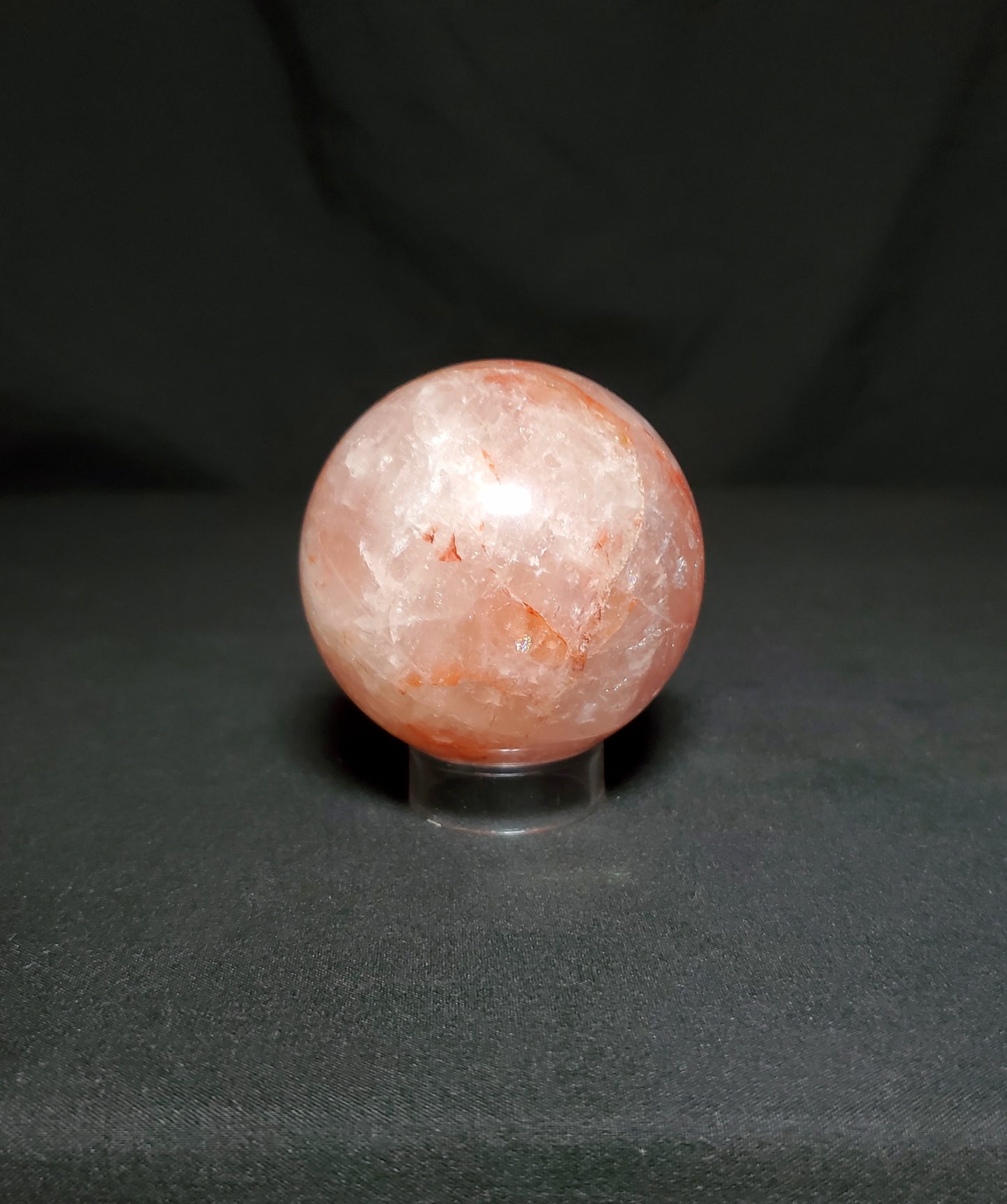 Fire Quartz Sphere