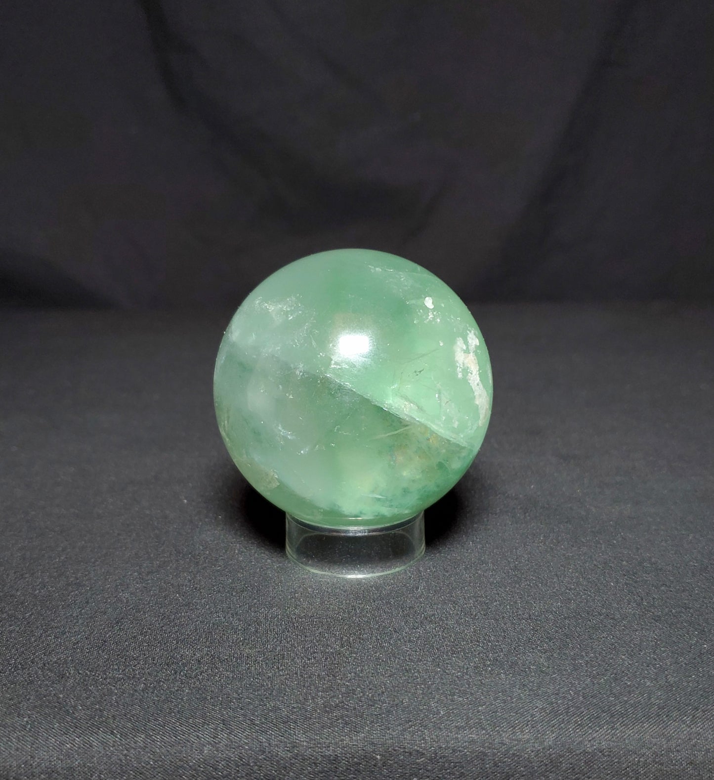 Green Fluorite Sphere