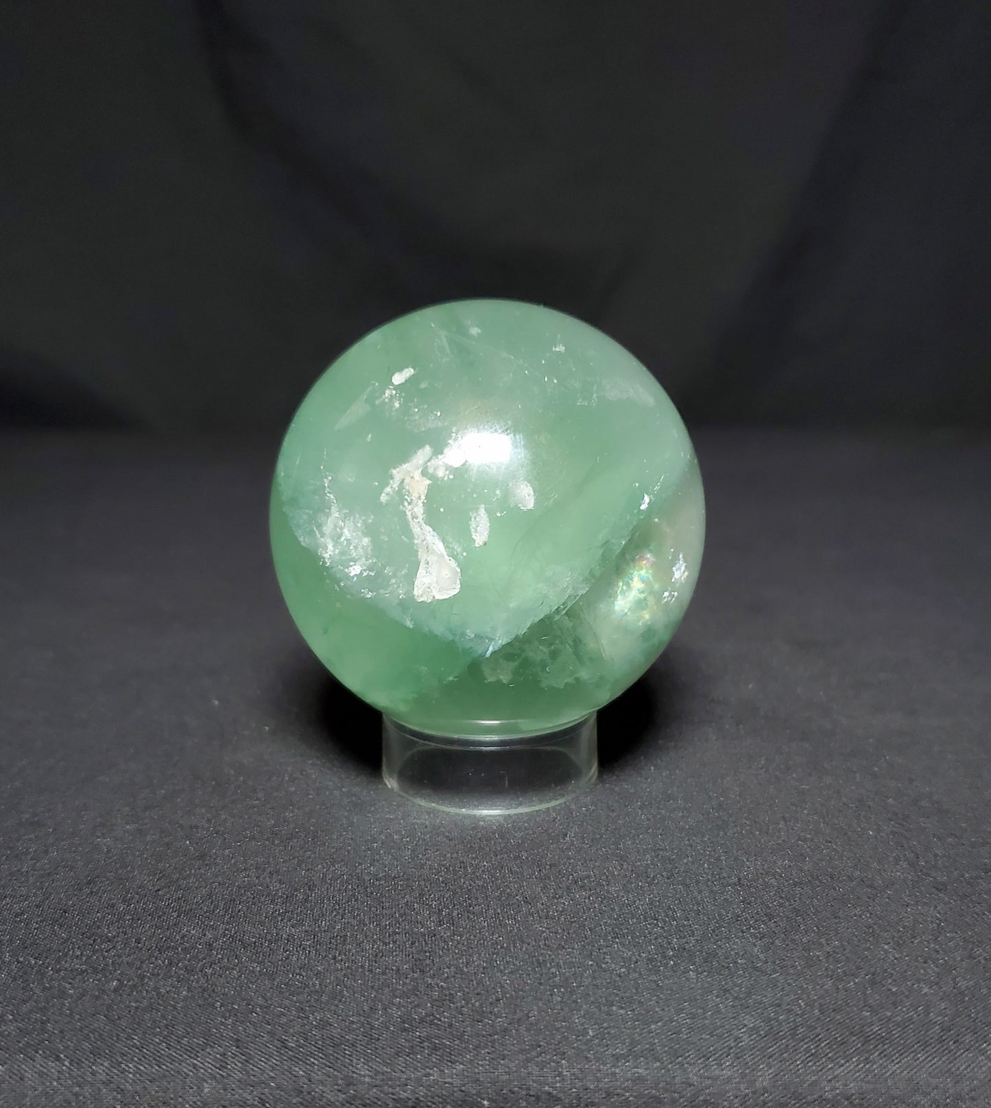Green Fluorite Sphere