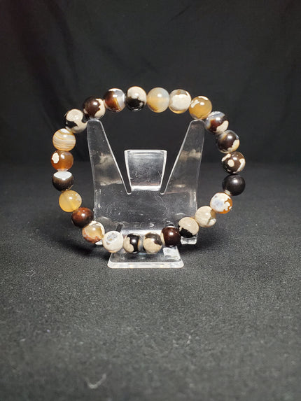 Orca Agate Bracelets (8mm)