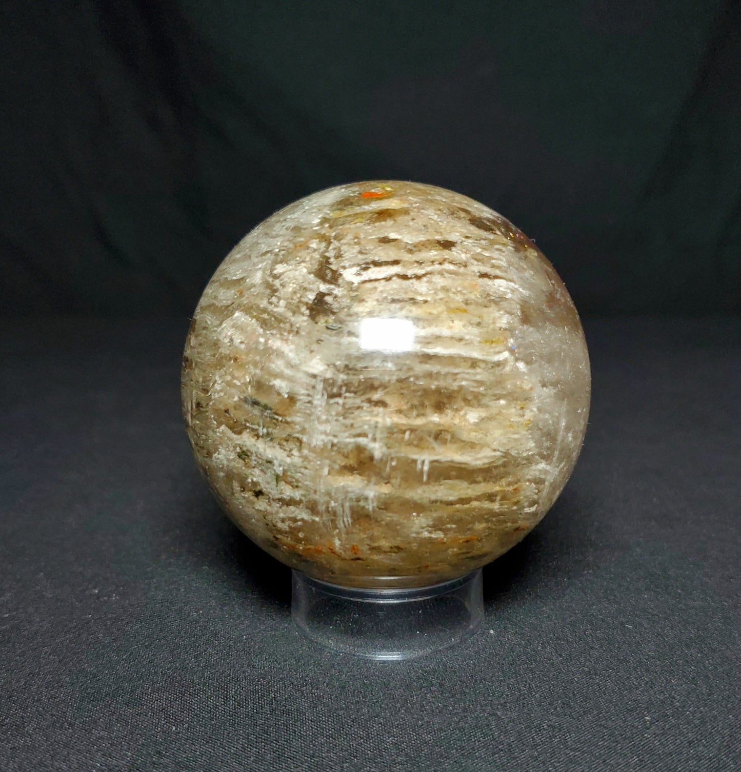 1000 Layer Garden Quartz Sphere