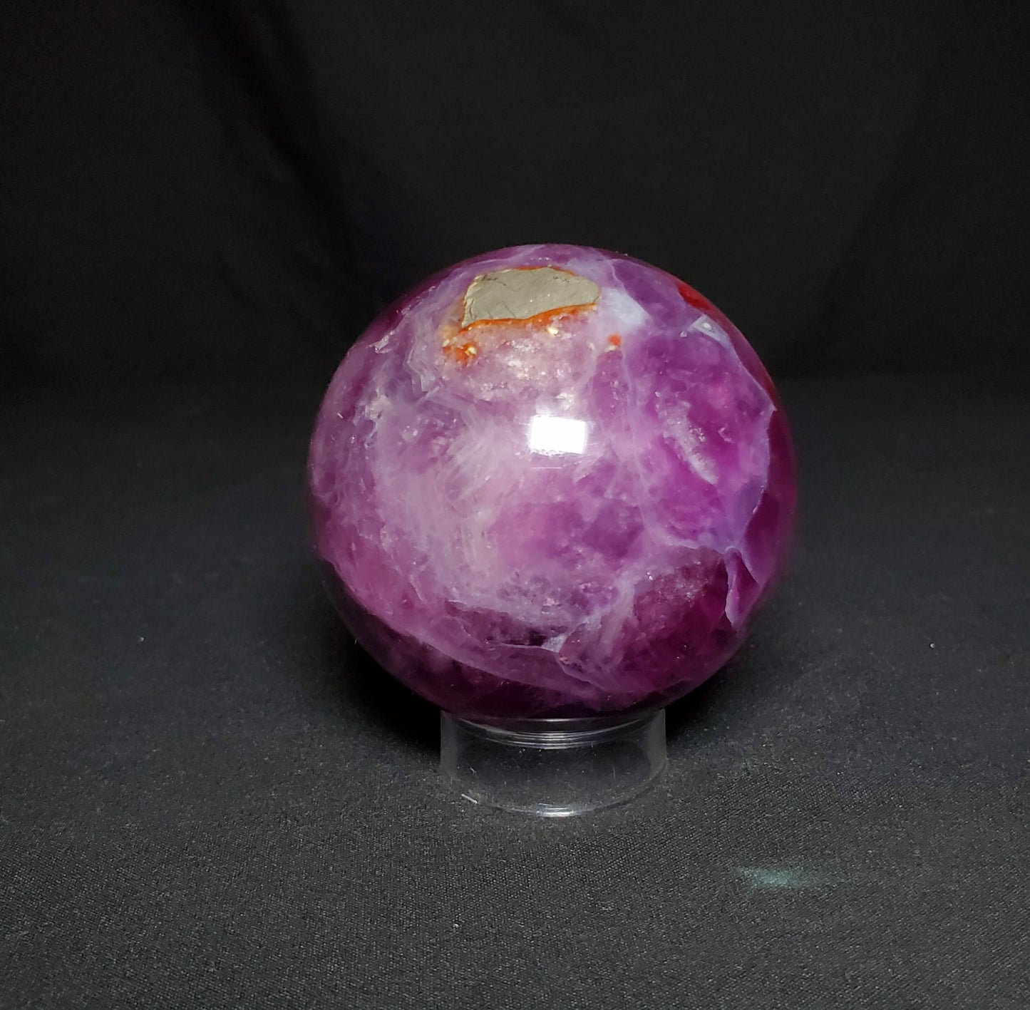 Purple Fluorite Sphere