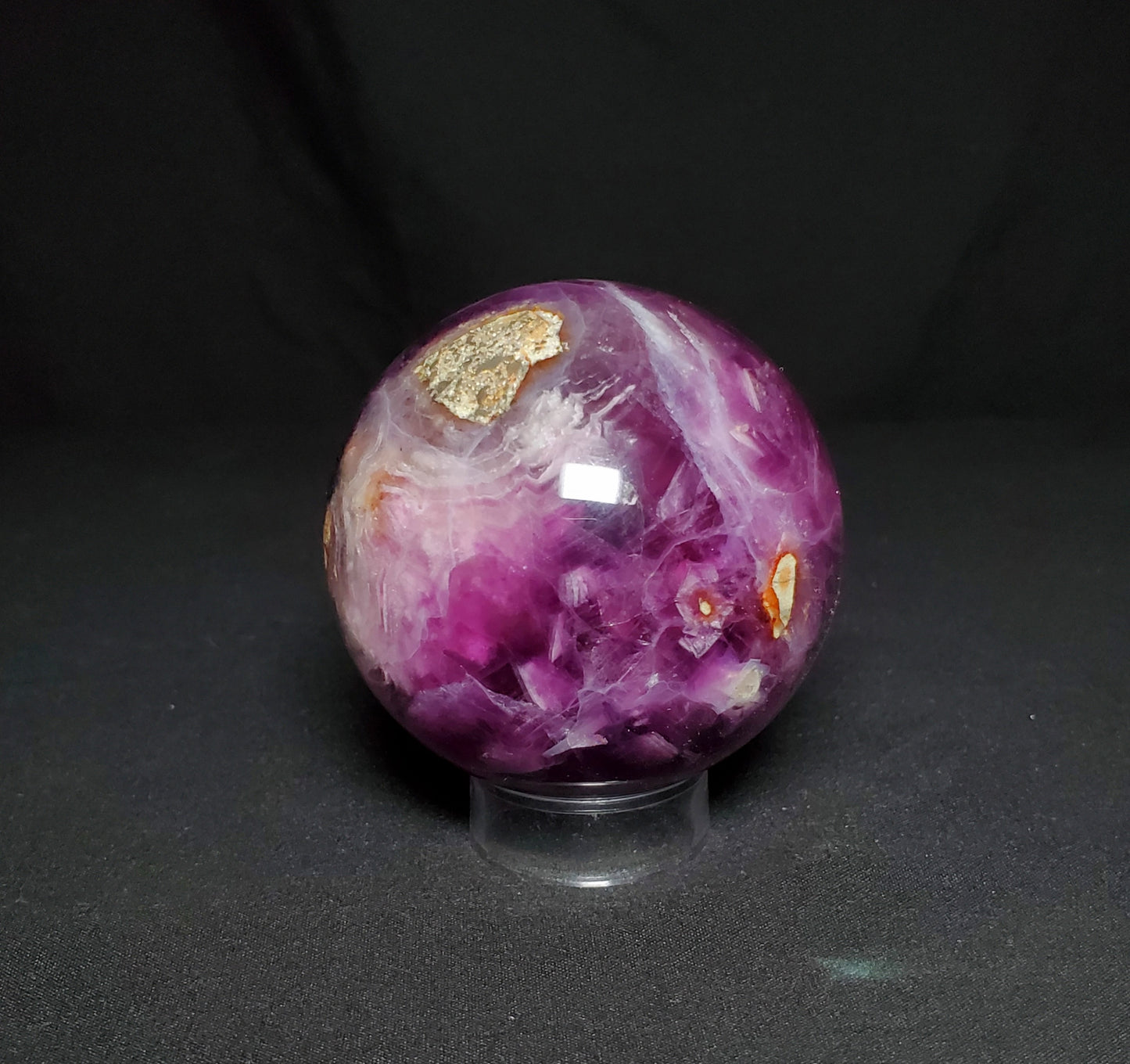 Purple Fluorite Sphere