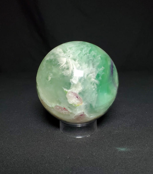 Rainbow Fluorite Sphere