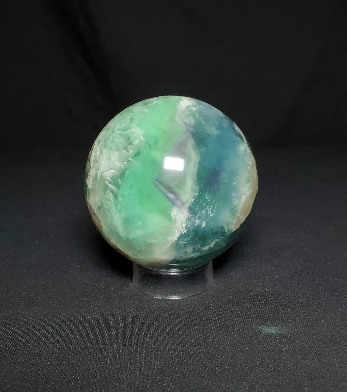 Rainbow Fluorite Sphere