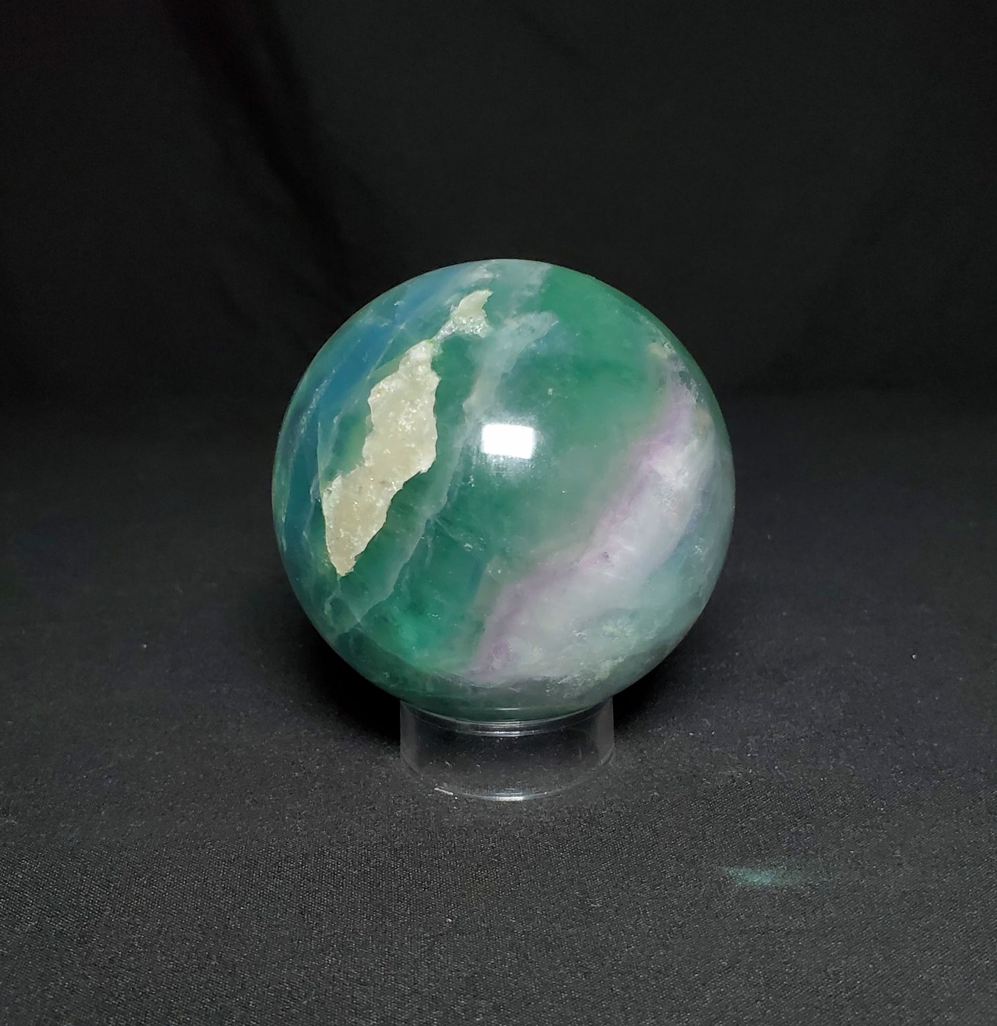Rainbow Fluorite Sphere