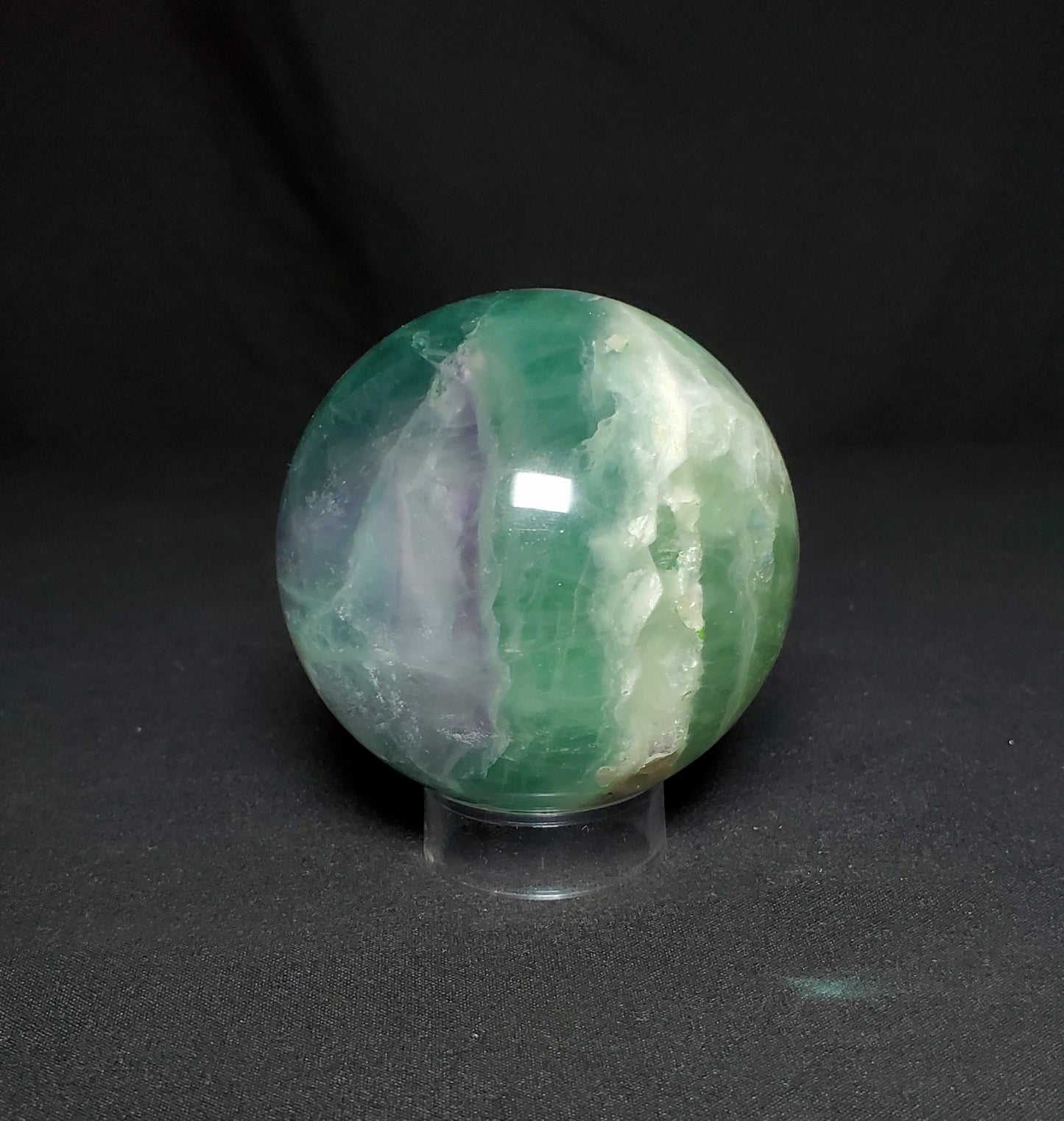 Rainbow Fluorite Sphere