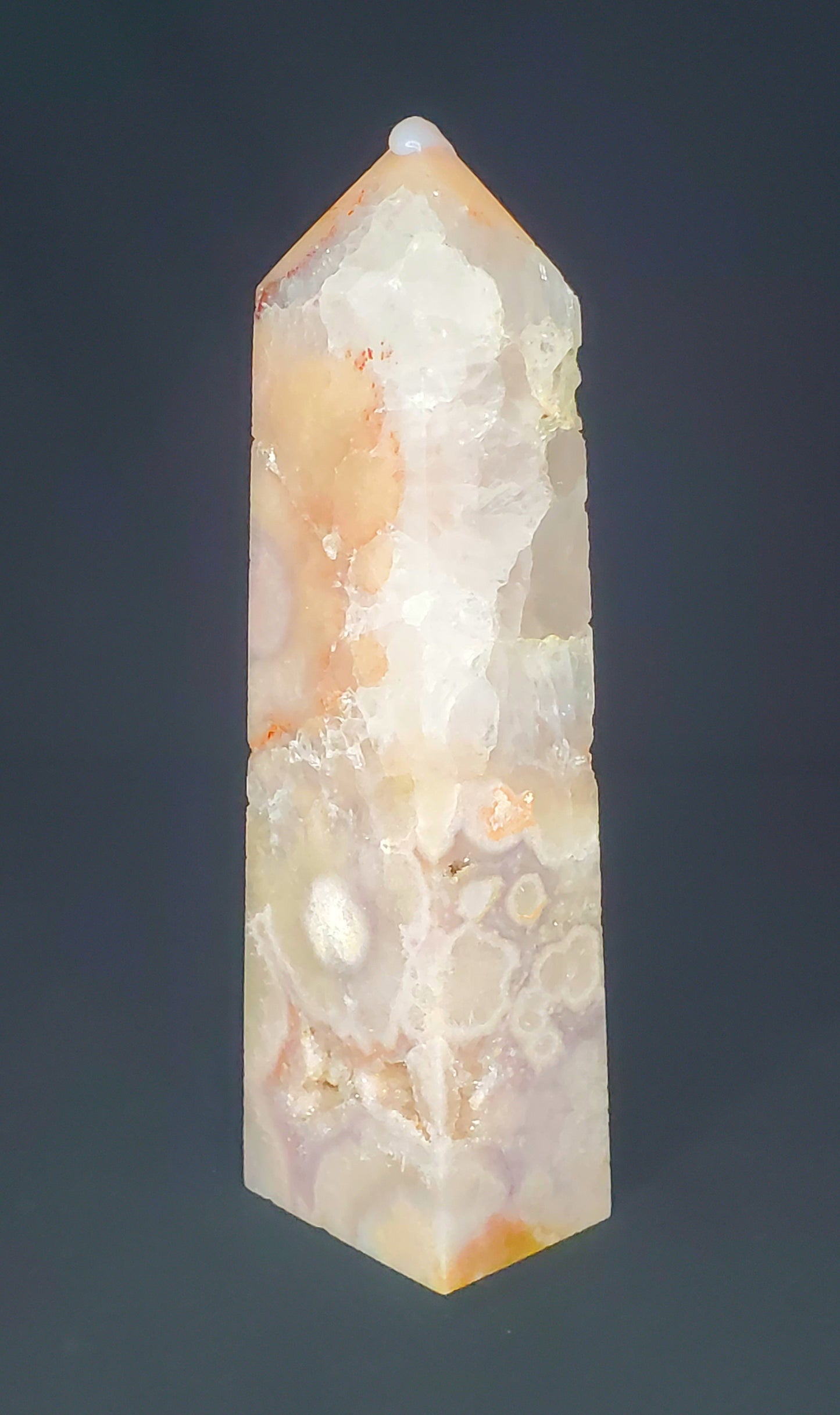 Druzy Pink Amethyst Tower