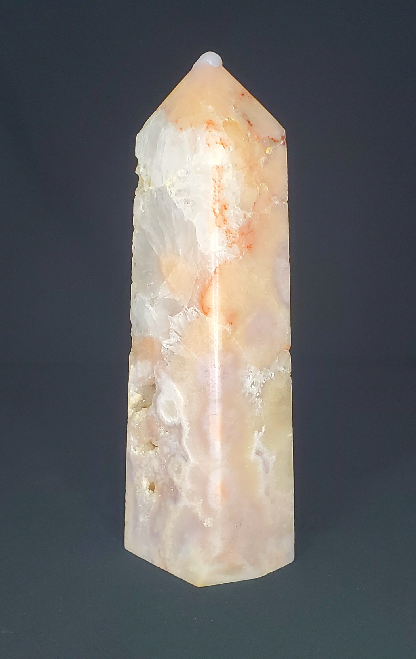Druzy Pink Amethyst Tower
