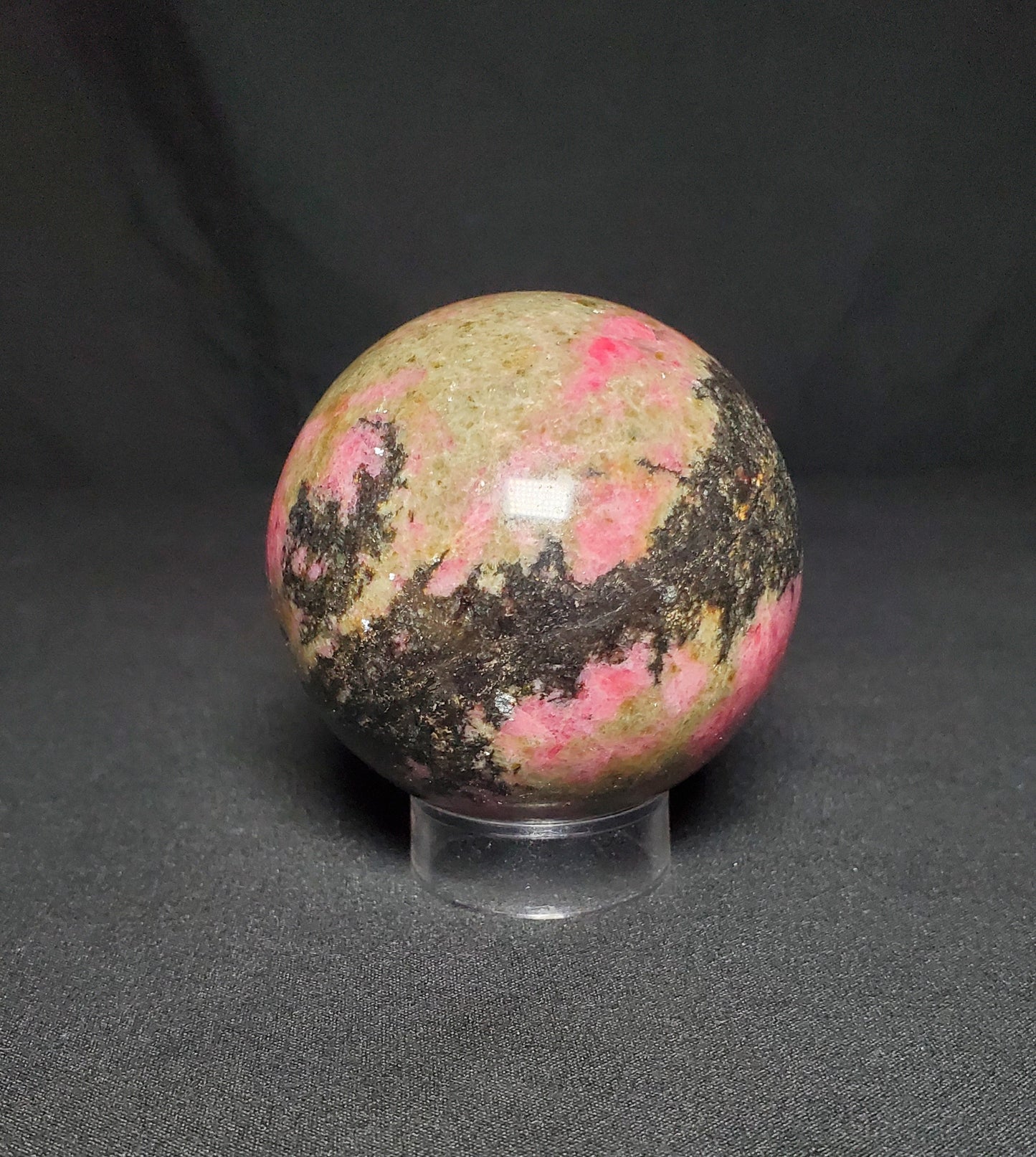 Rhodonite Sphere
