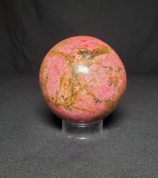 Rhodonite Sphere