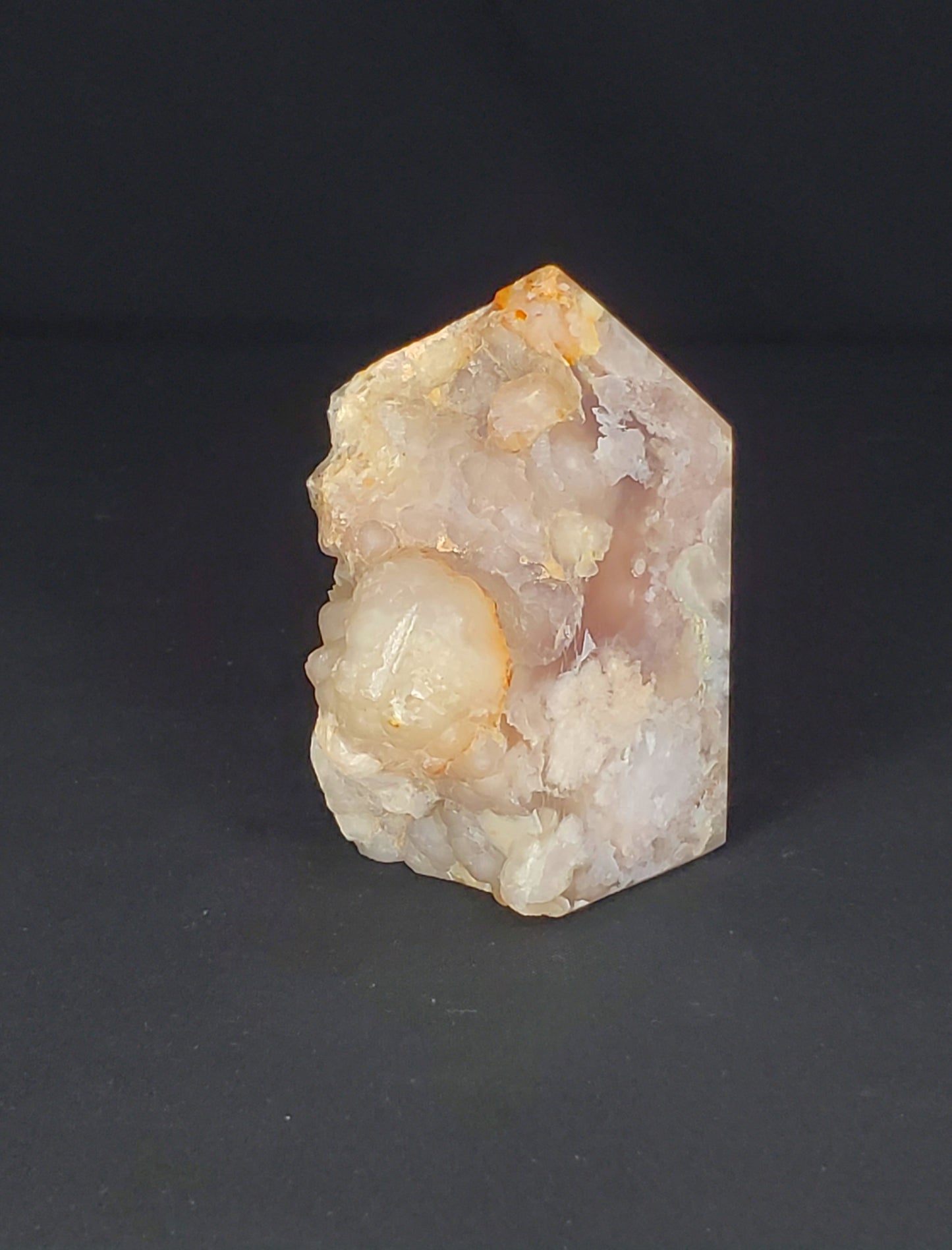 Druzy Flower Agate Tower
