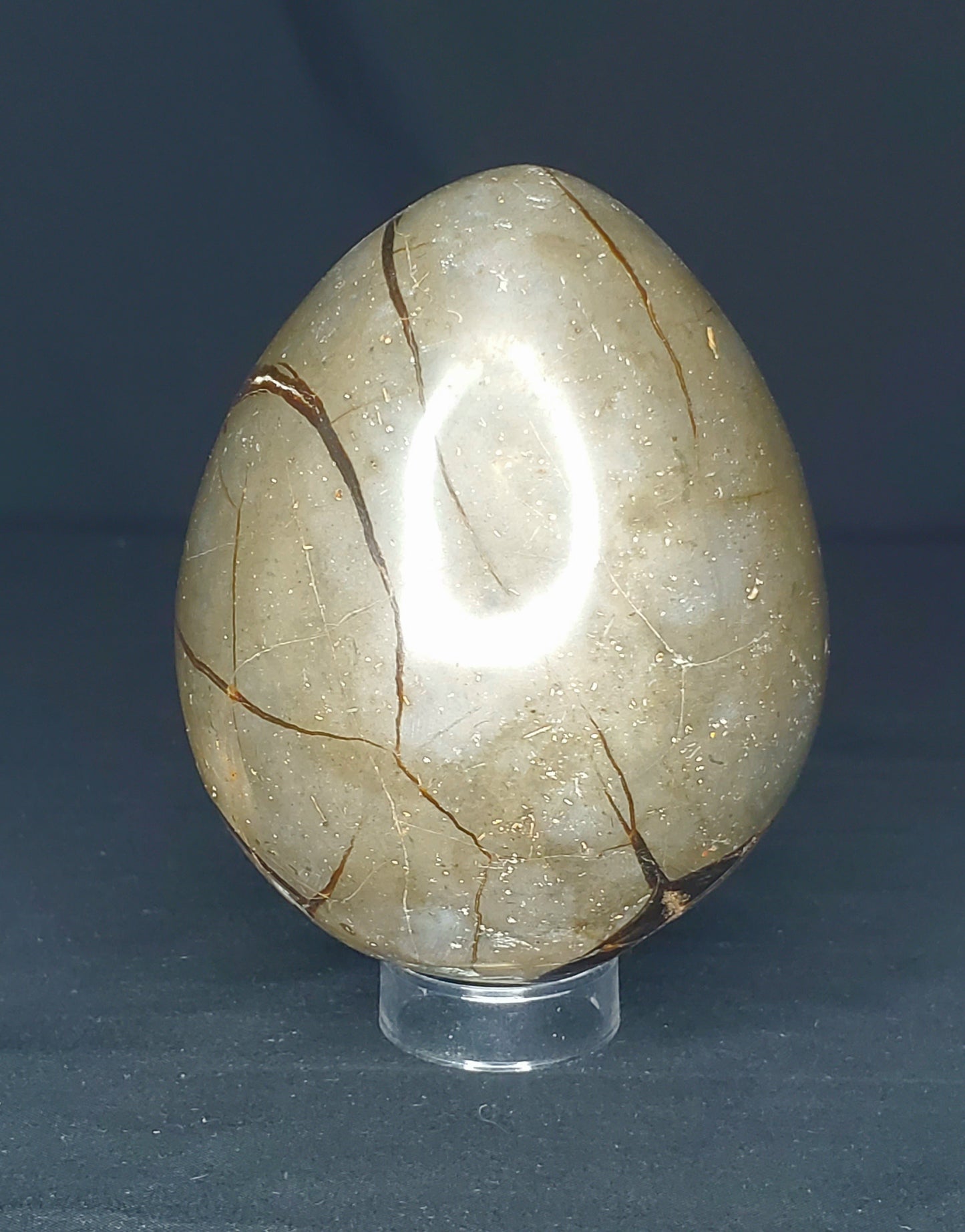 Druzy Septarian Egg