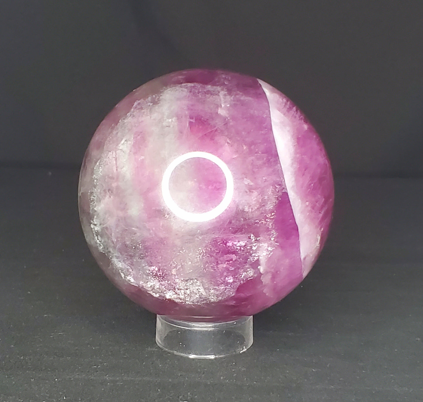 Rainbow Fluorite Sphere