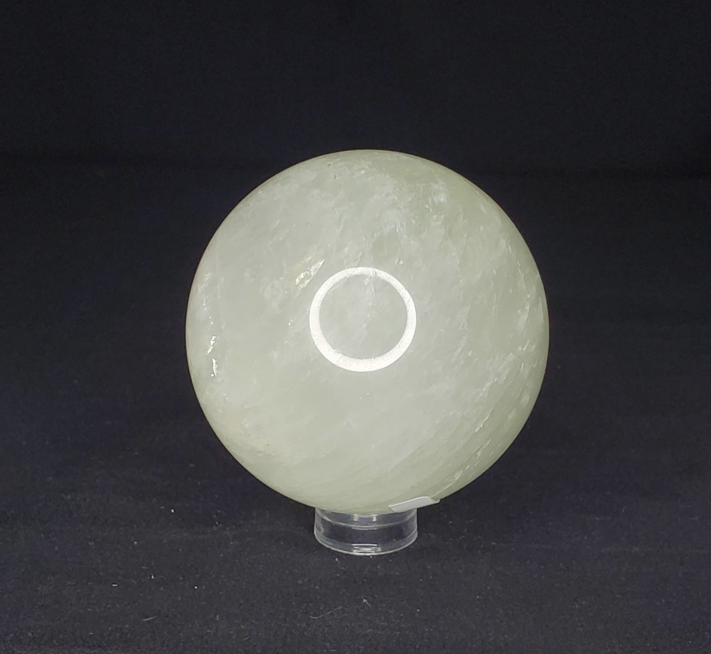 Clear Quartz Sphere with Rainbow