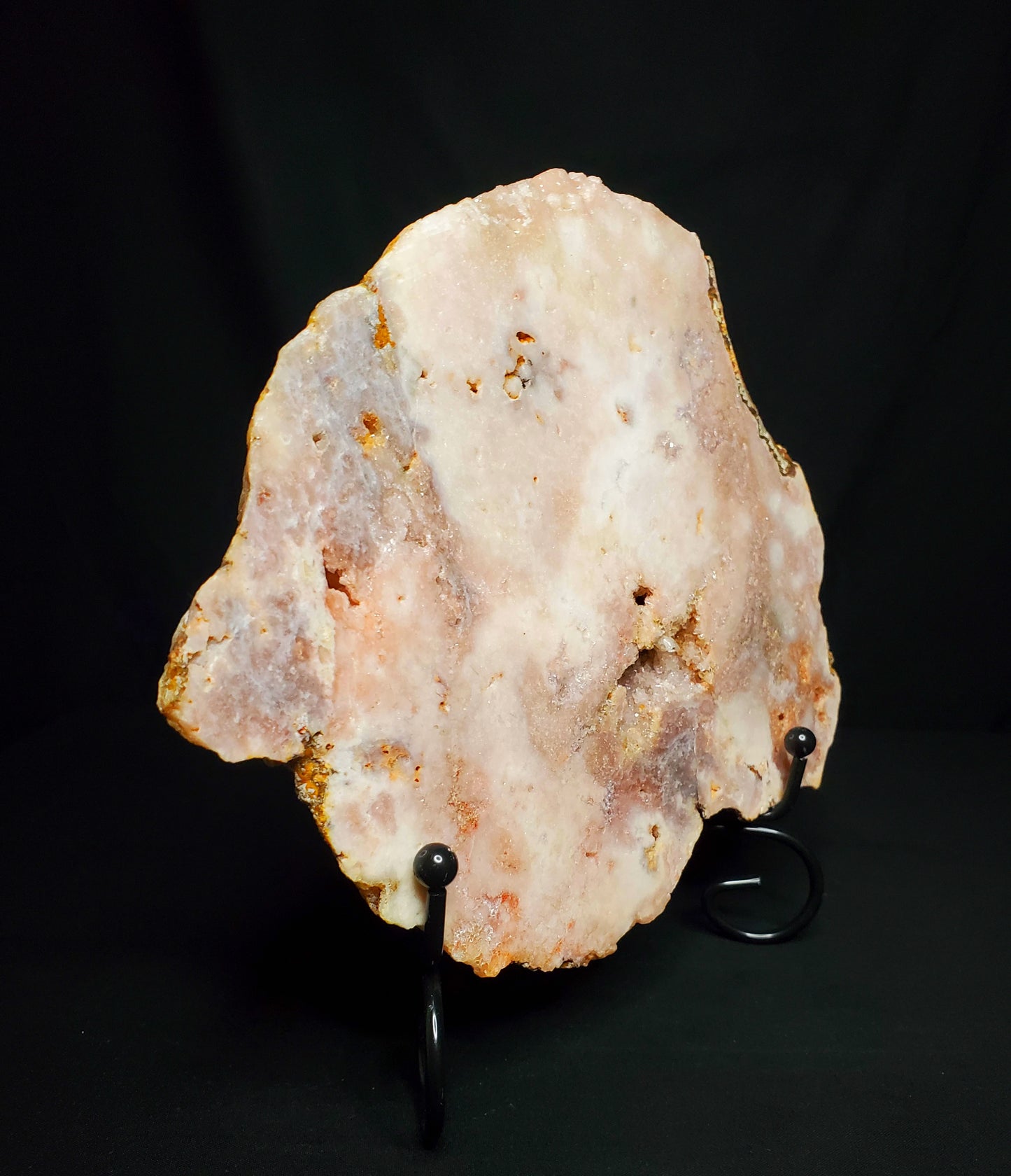 Pink Amethyst Slab with Stand