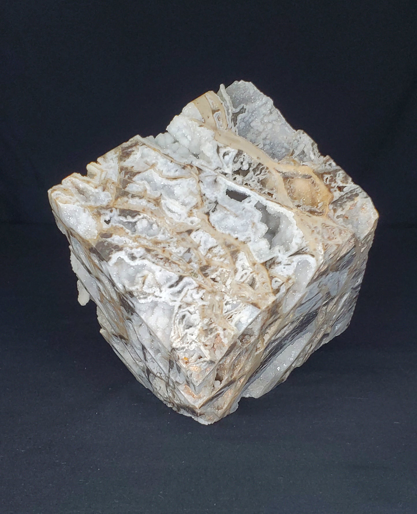 Druzy Sphalerite Cube