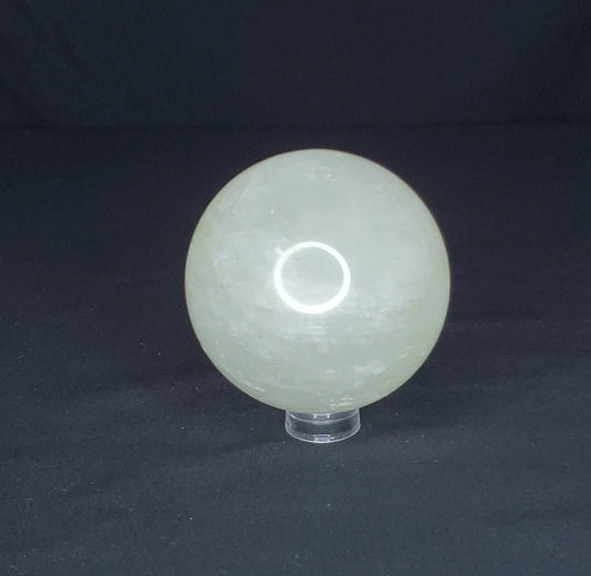 Clear Quartz Sphere with Rainbow