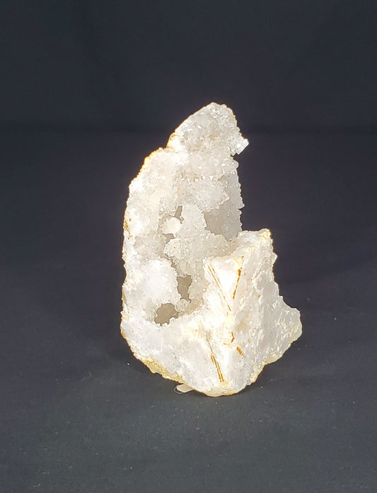 Druzy White Moroccan Quartz Cluster