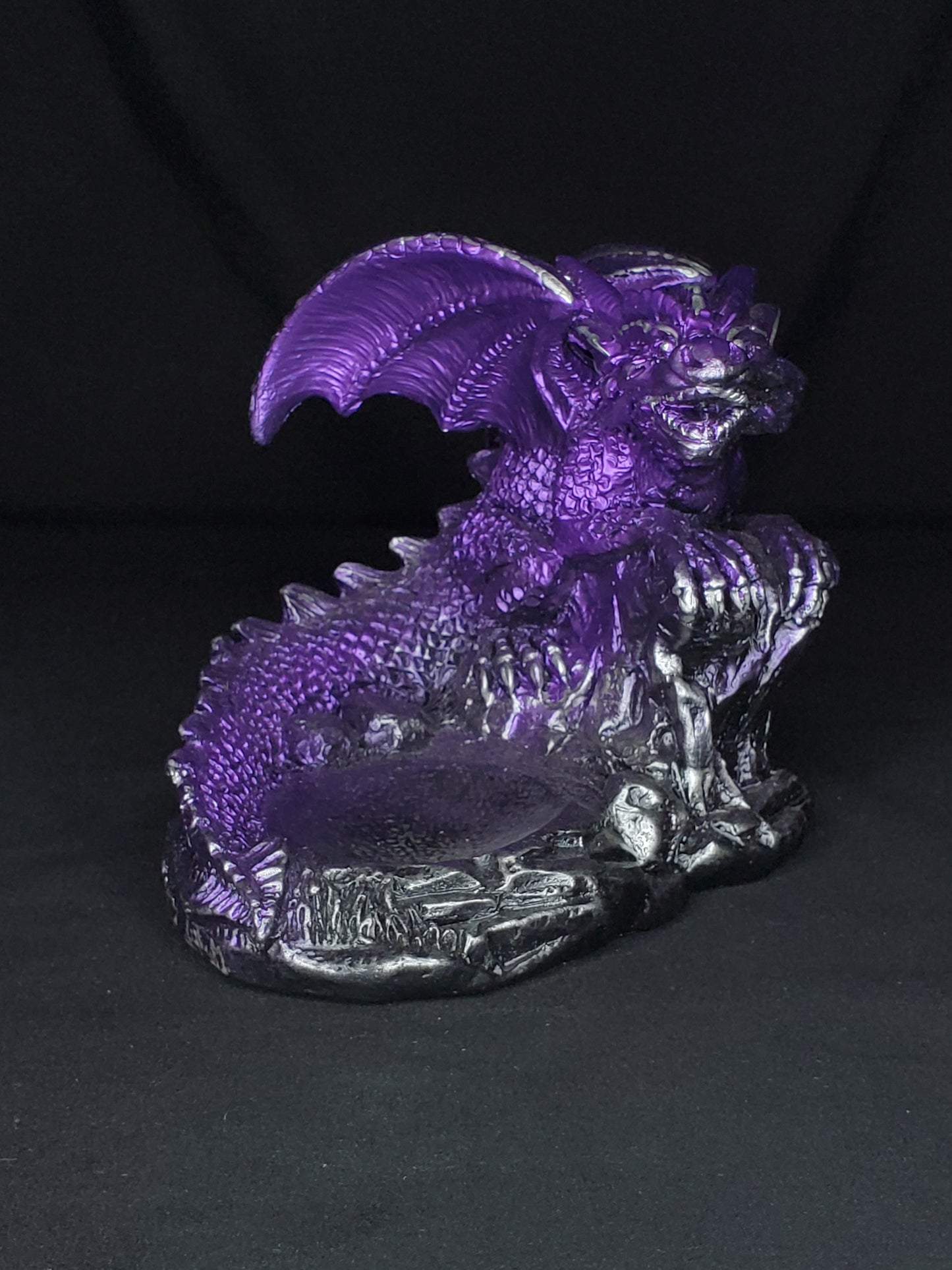 Purple Dragon Sphere Holder