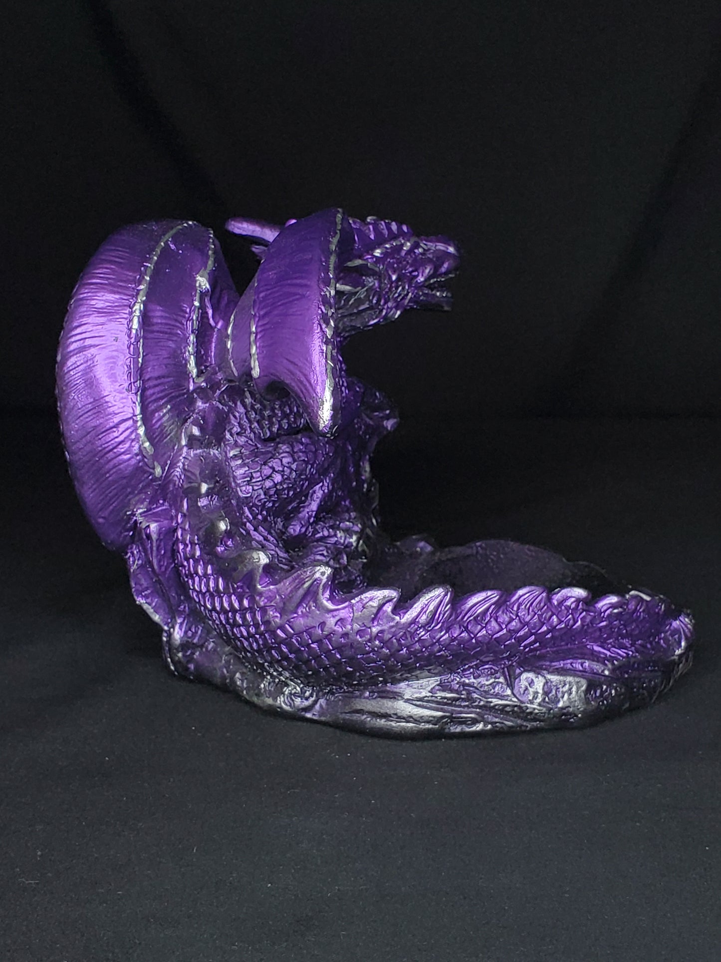 Purple Dragon Sphere Holder