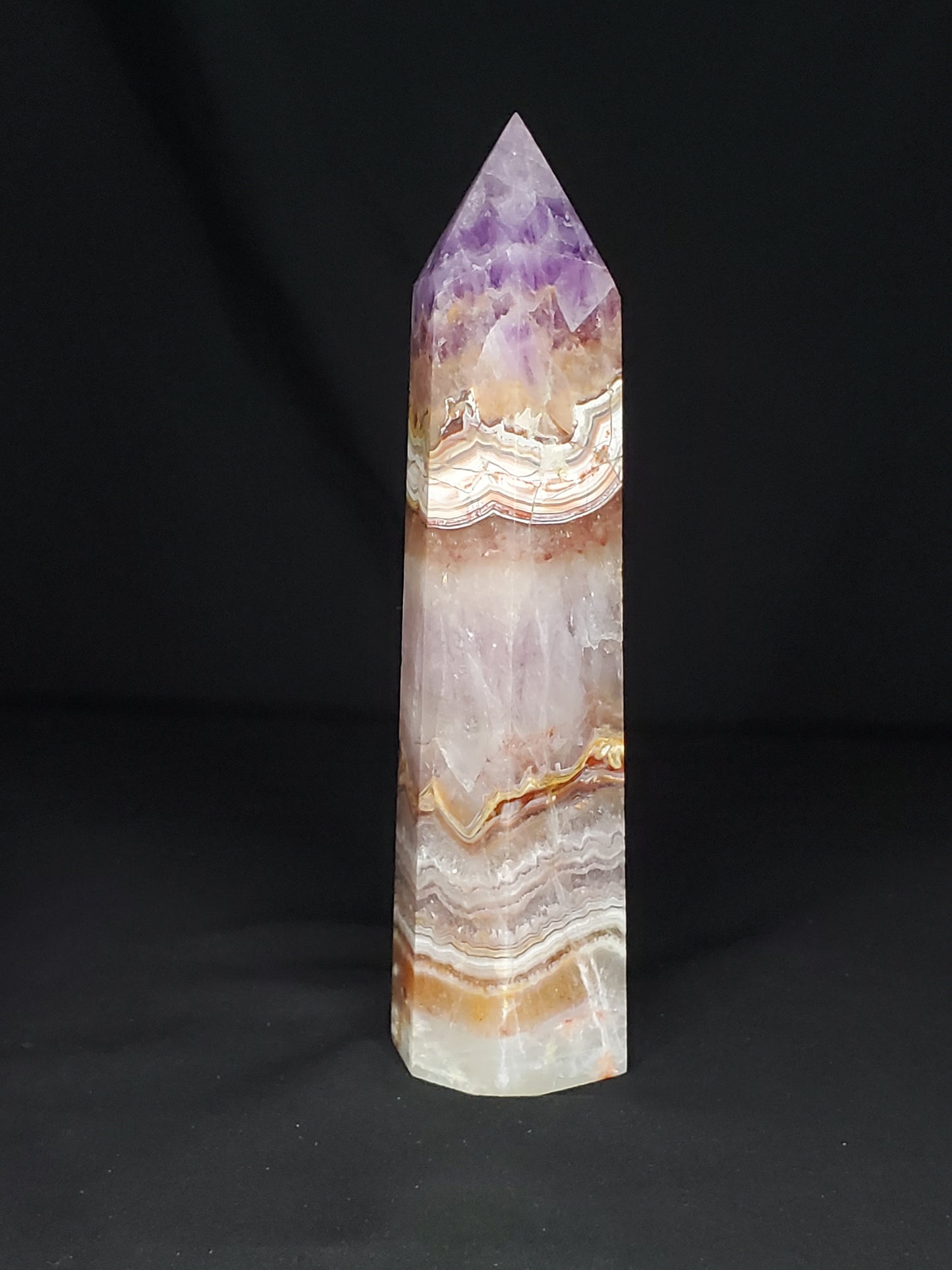 Argentina Amethyst Agate Tower