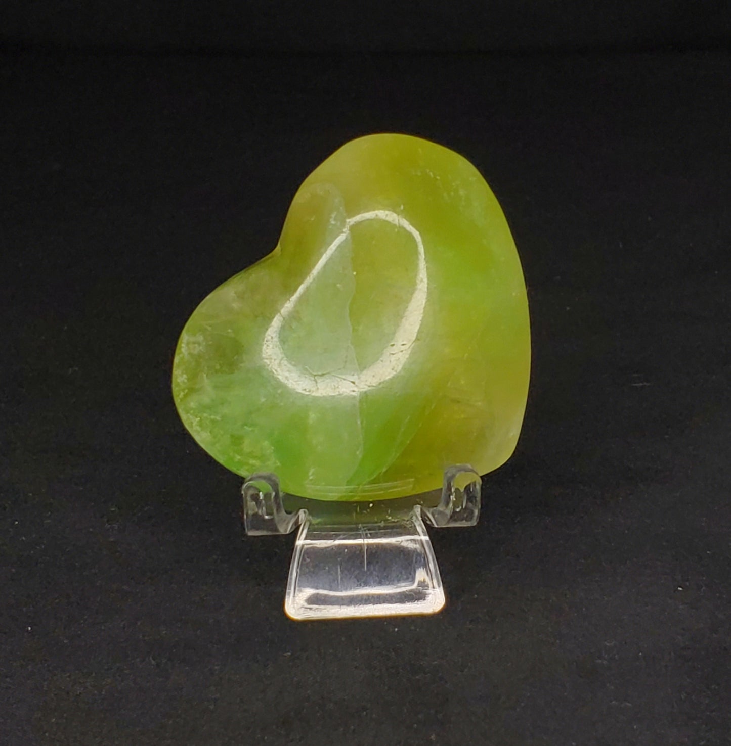 Fluorite Heart Carving