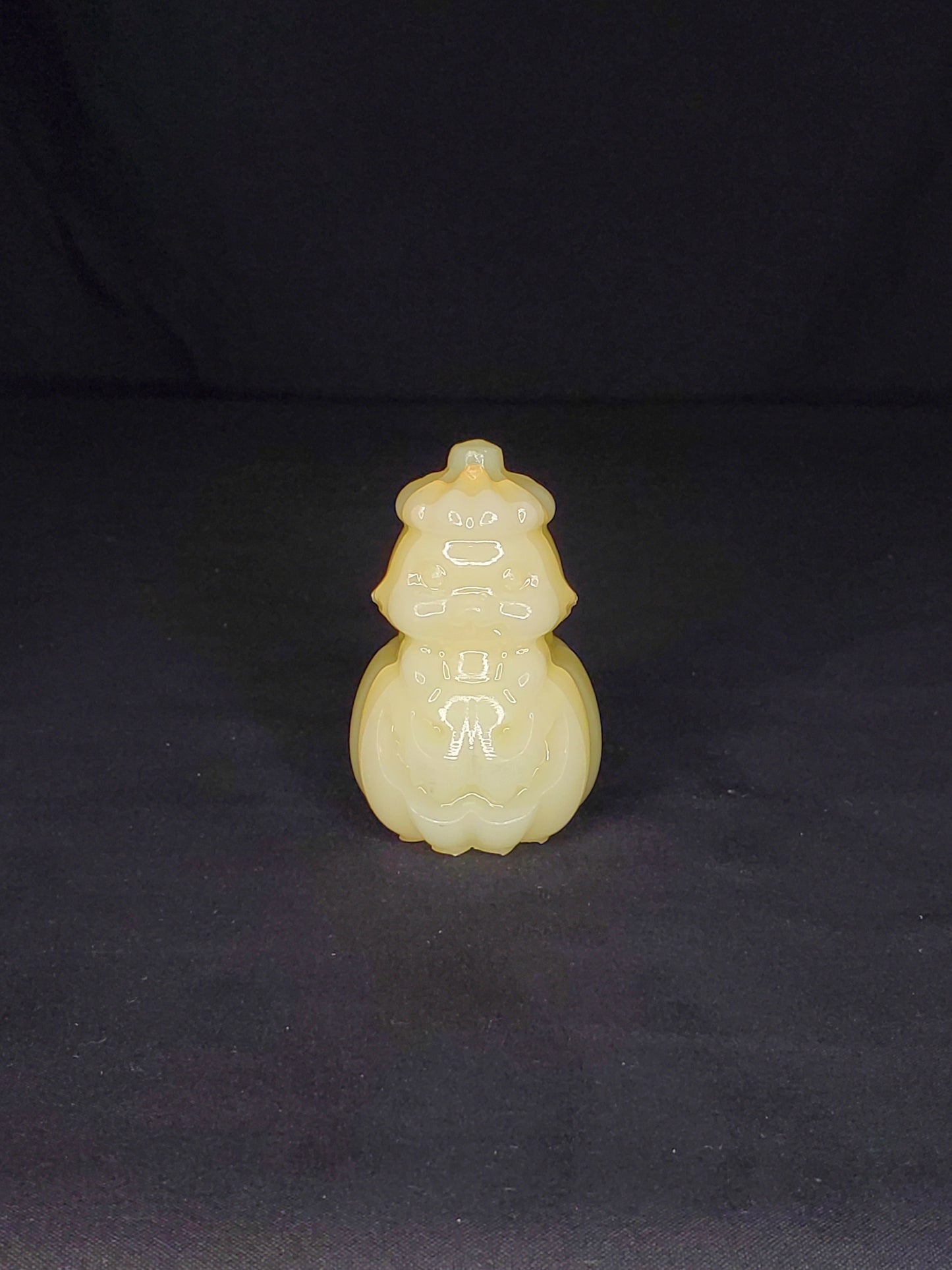 Afghanistan Jade Kitty Pumpkin Carving