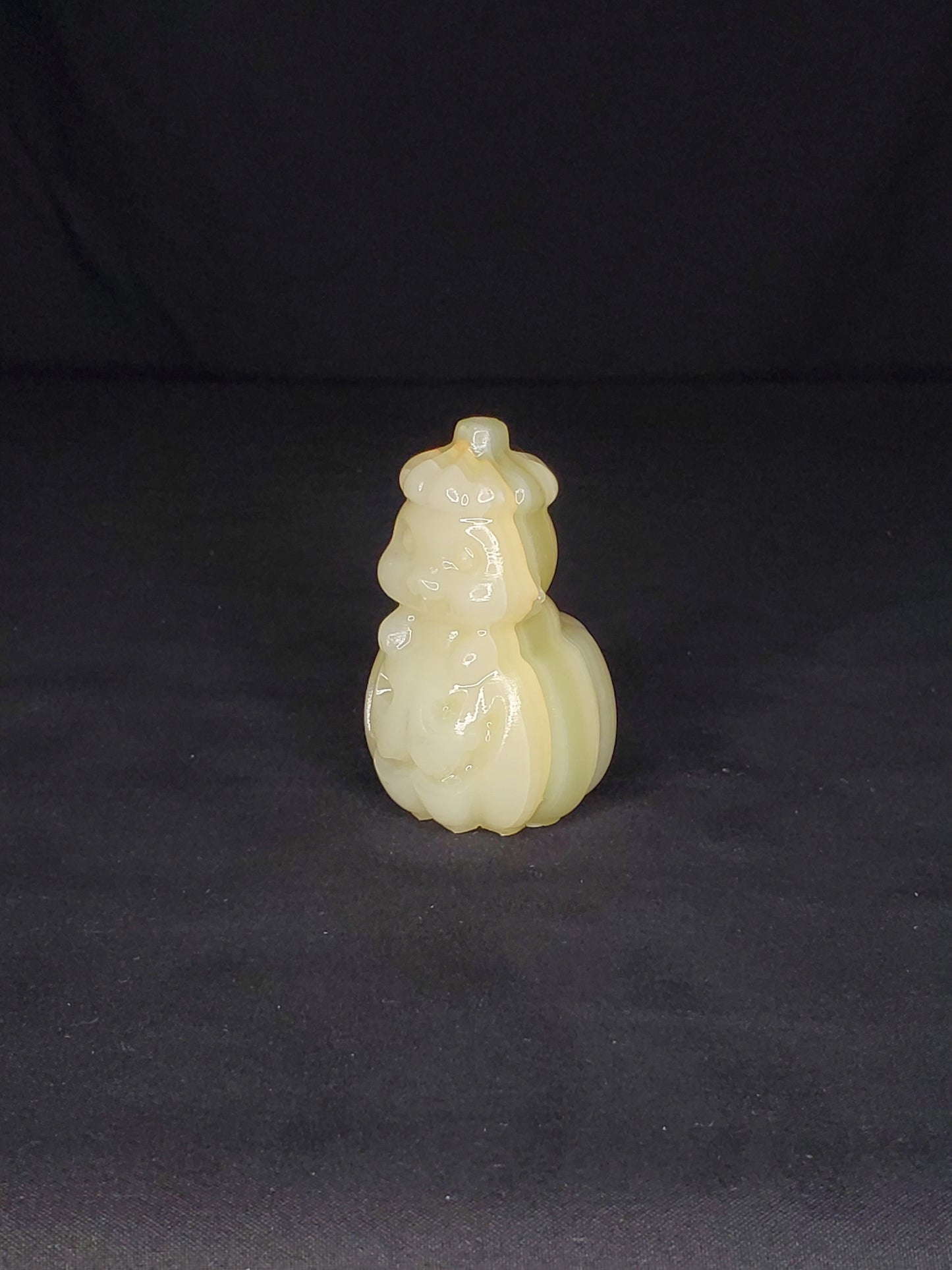Afghanistan Jade Kitty Pumpkin Carving