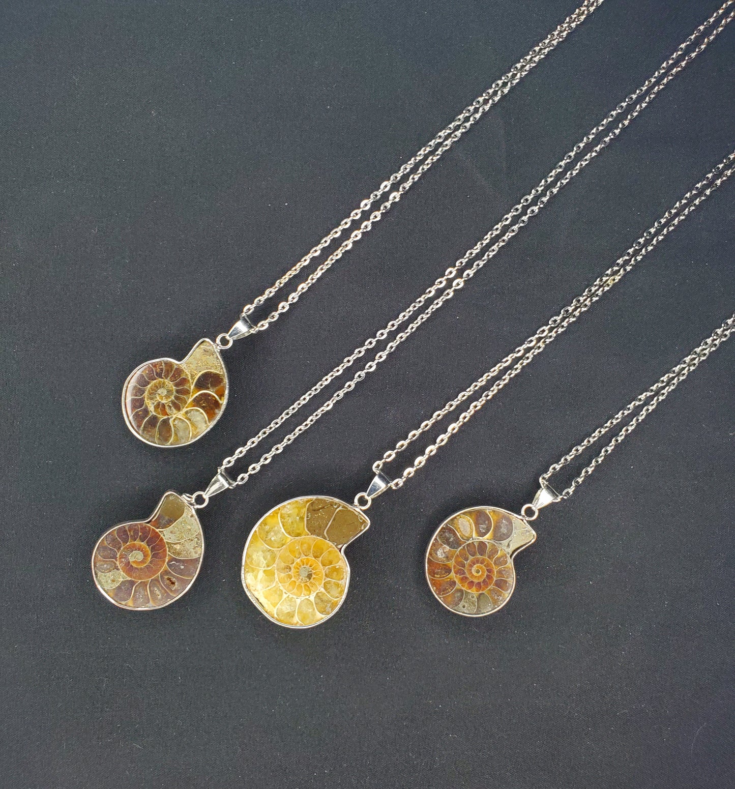 Ammonite Necklaces