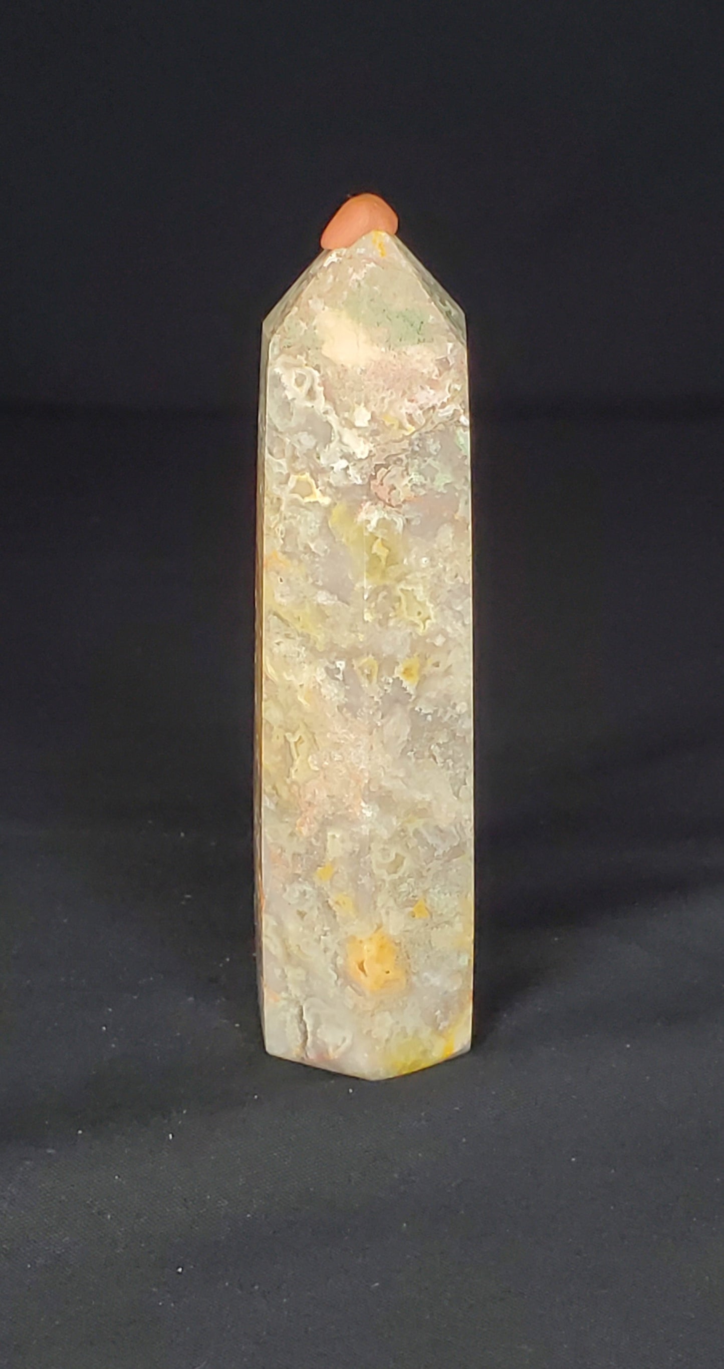 Crazy Lace Agate Tower