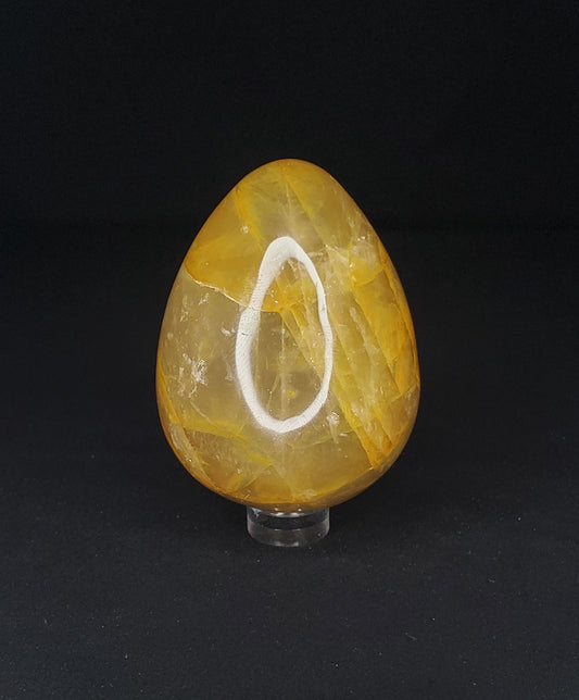 Golden Healer Quartz Egg