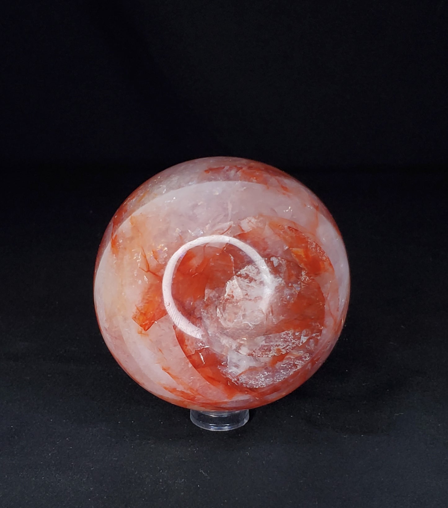 Fire Quartz Sphere