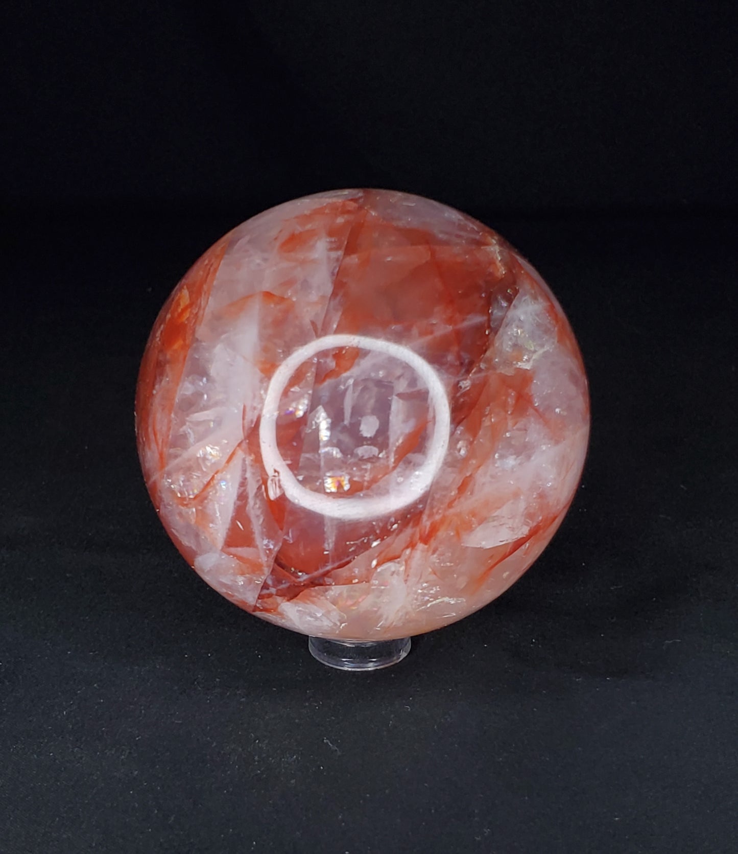 Fire Quartz Sphere