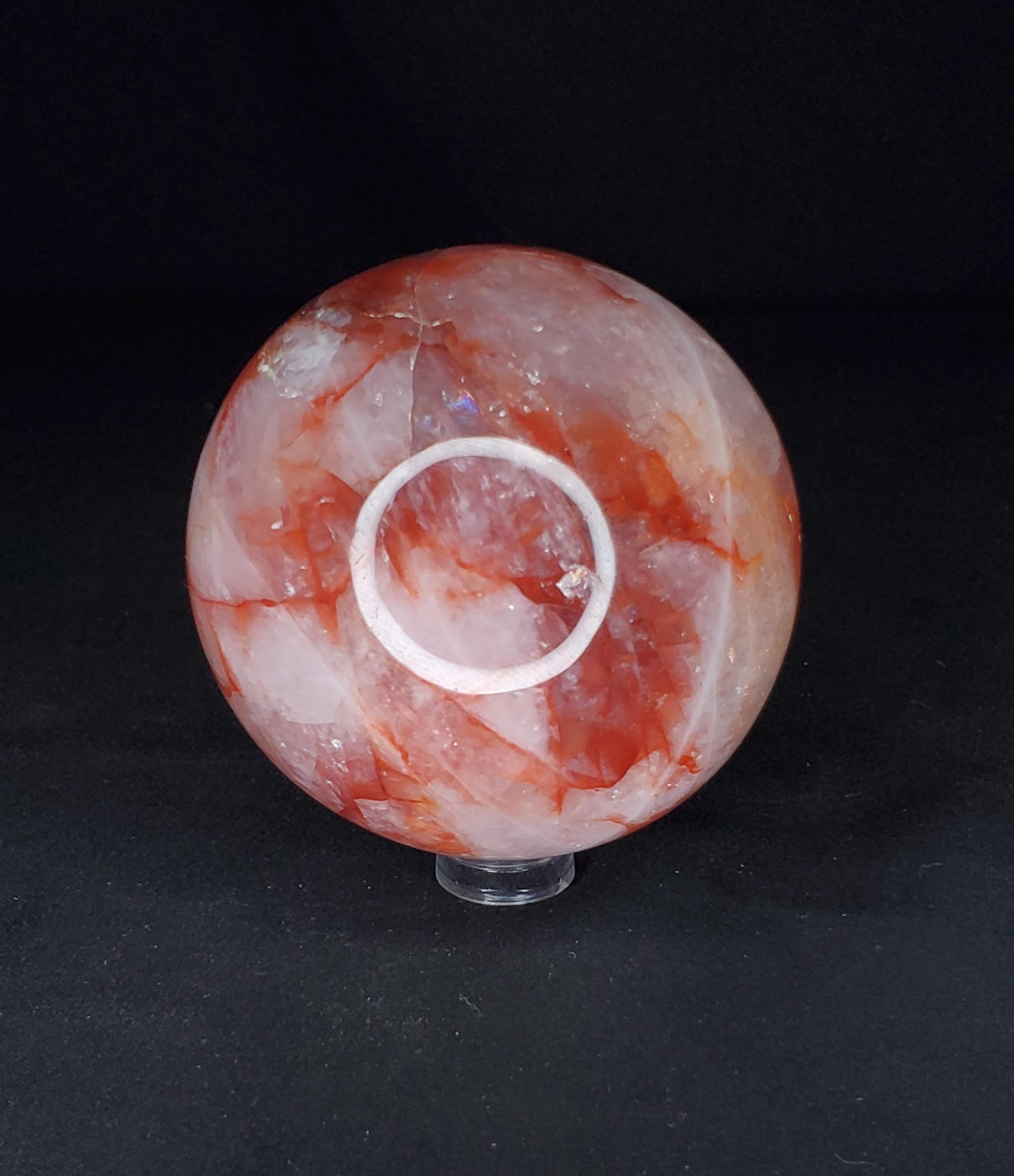 Fire Quartz Sphere
